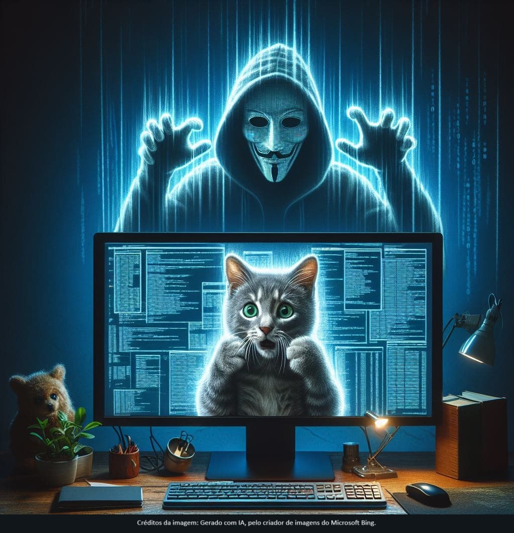 O risco é efetivo e, ao contrário da expressão “a curiosidade matou o gato”, eu diria que a falta de curiosidade acerca da cibersegurança é uma ciberameaça para “o gato”.