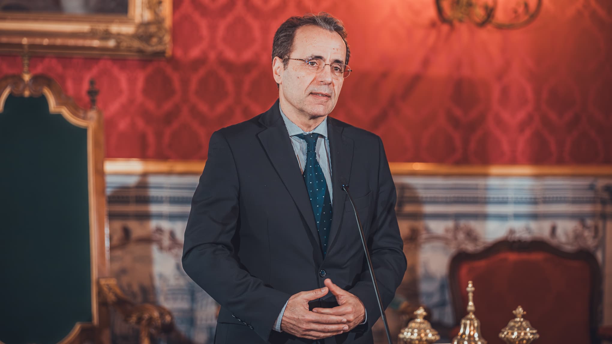 Reitor da UC Amílcar Falcão Universidade de Coimbra  @Central Press | Miguel Almeida