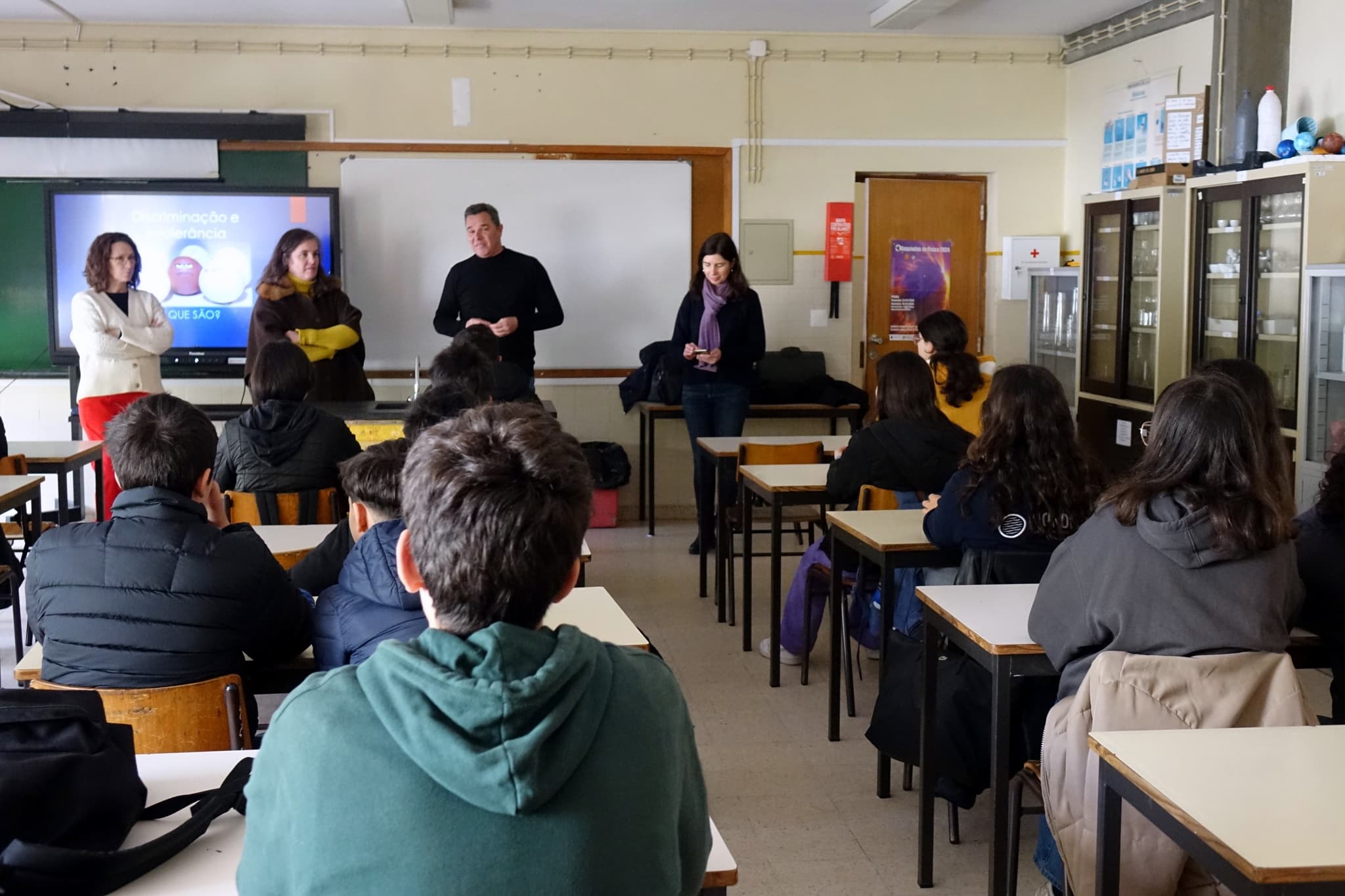 Ação sobre racismo e xenofobia @CM Coimbra