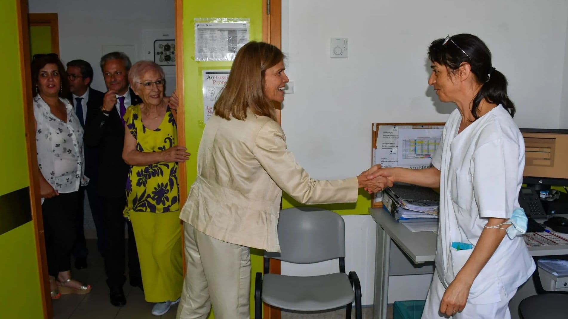 Visita da Secretária de Estado da Gestão da Saúde @CMFCR