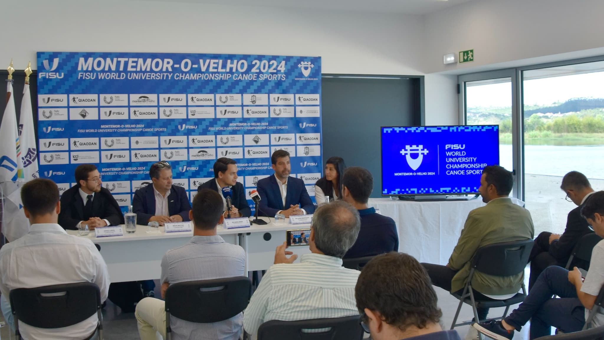 O Campeonato Mundial Universitário de Canoagem 2024 reúne cerca de 270 participantes @CMMV