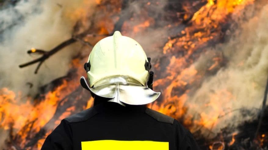 Bombeiro incêndios @DR