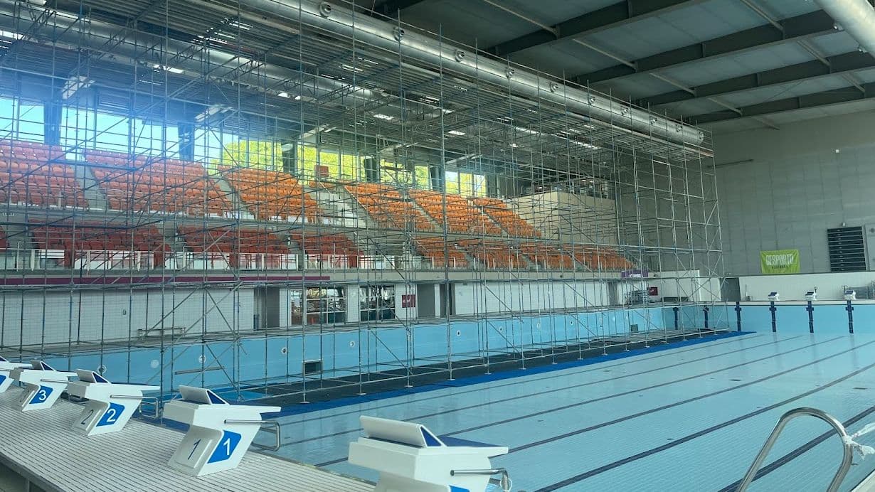 Manutenção da piscina de 50m do Centro Olímpico @CM Coimbra 