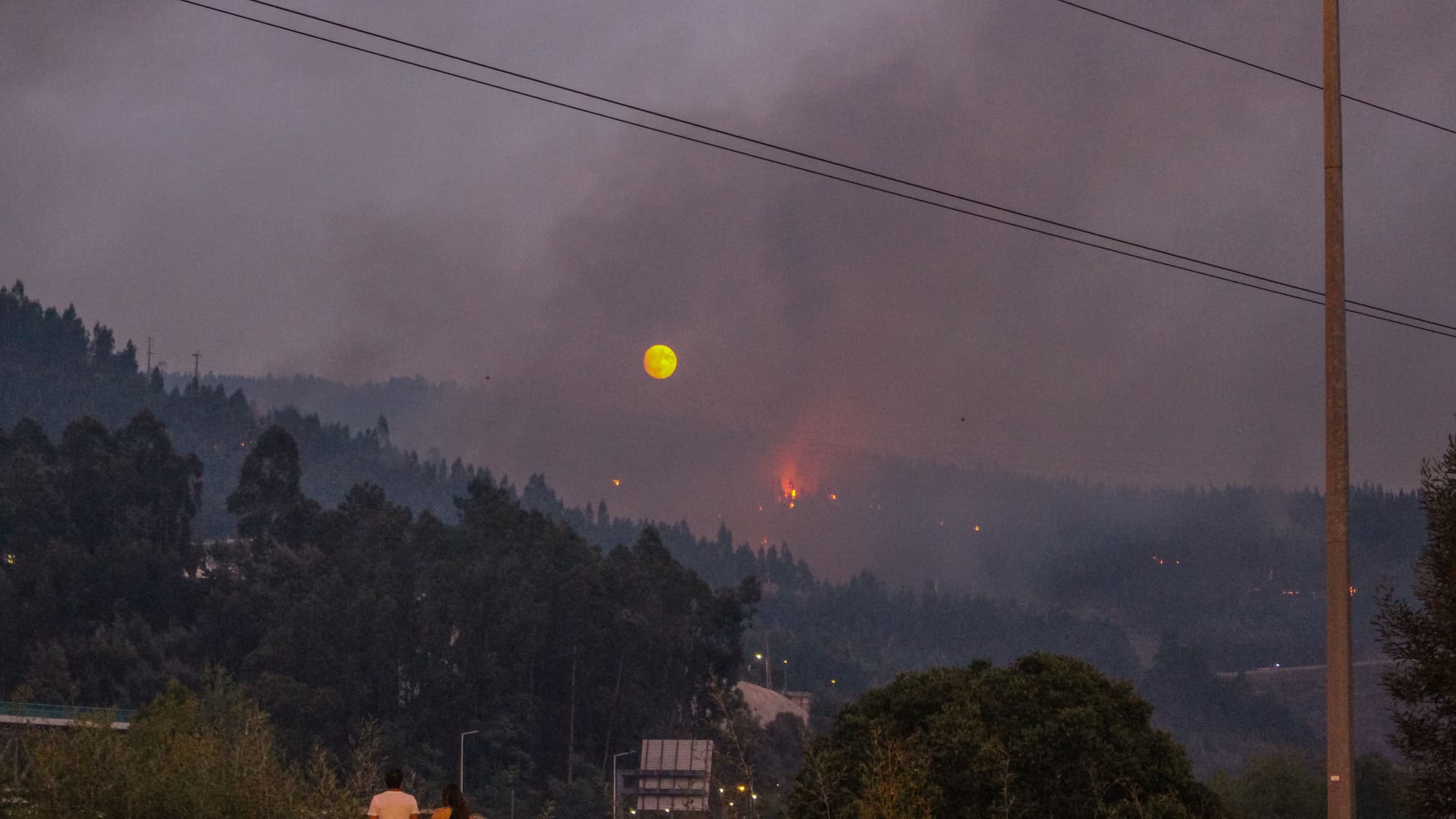 Incêndio de Torres do Mondego @Central Press
