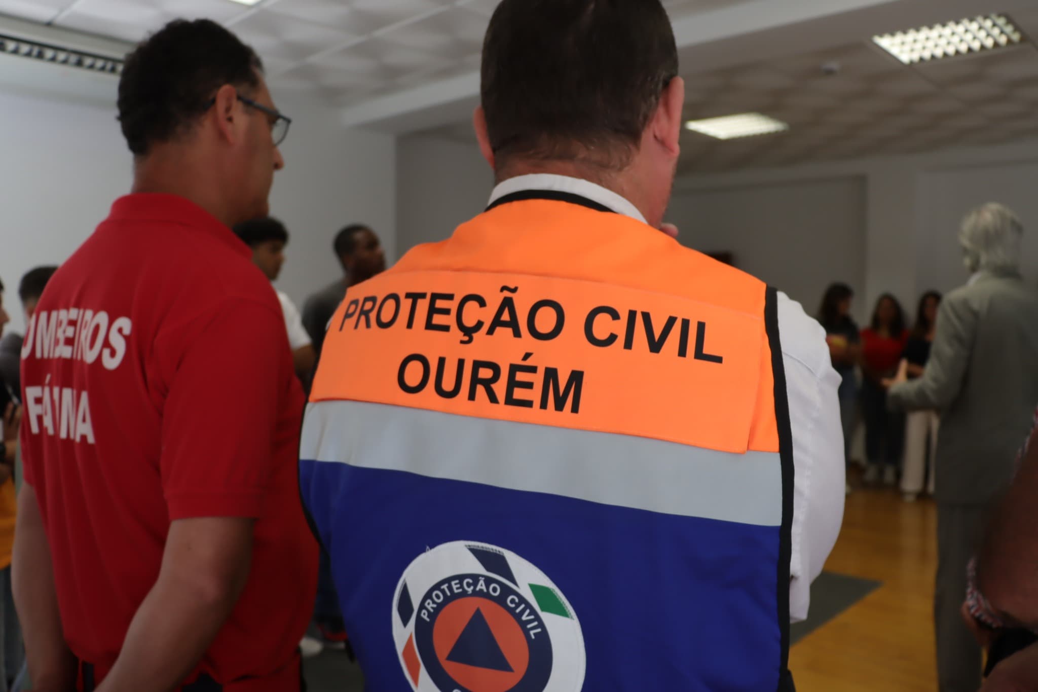 Assinatura de protocolo Bombeiros Ourém ©CMO