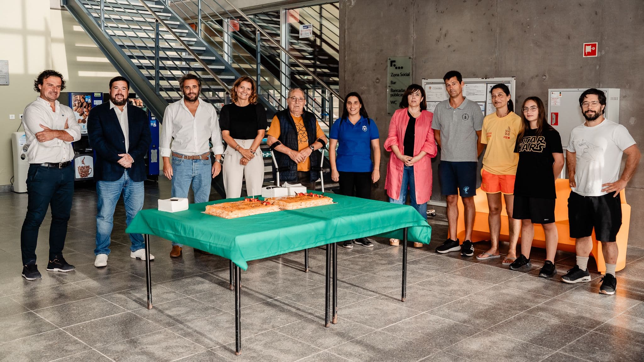 Cantaram-se os «parabéns» aos 20 anos das Piscinas Municipais Rui Abreu @CMC - Tiago Costa