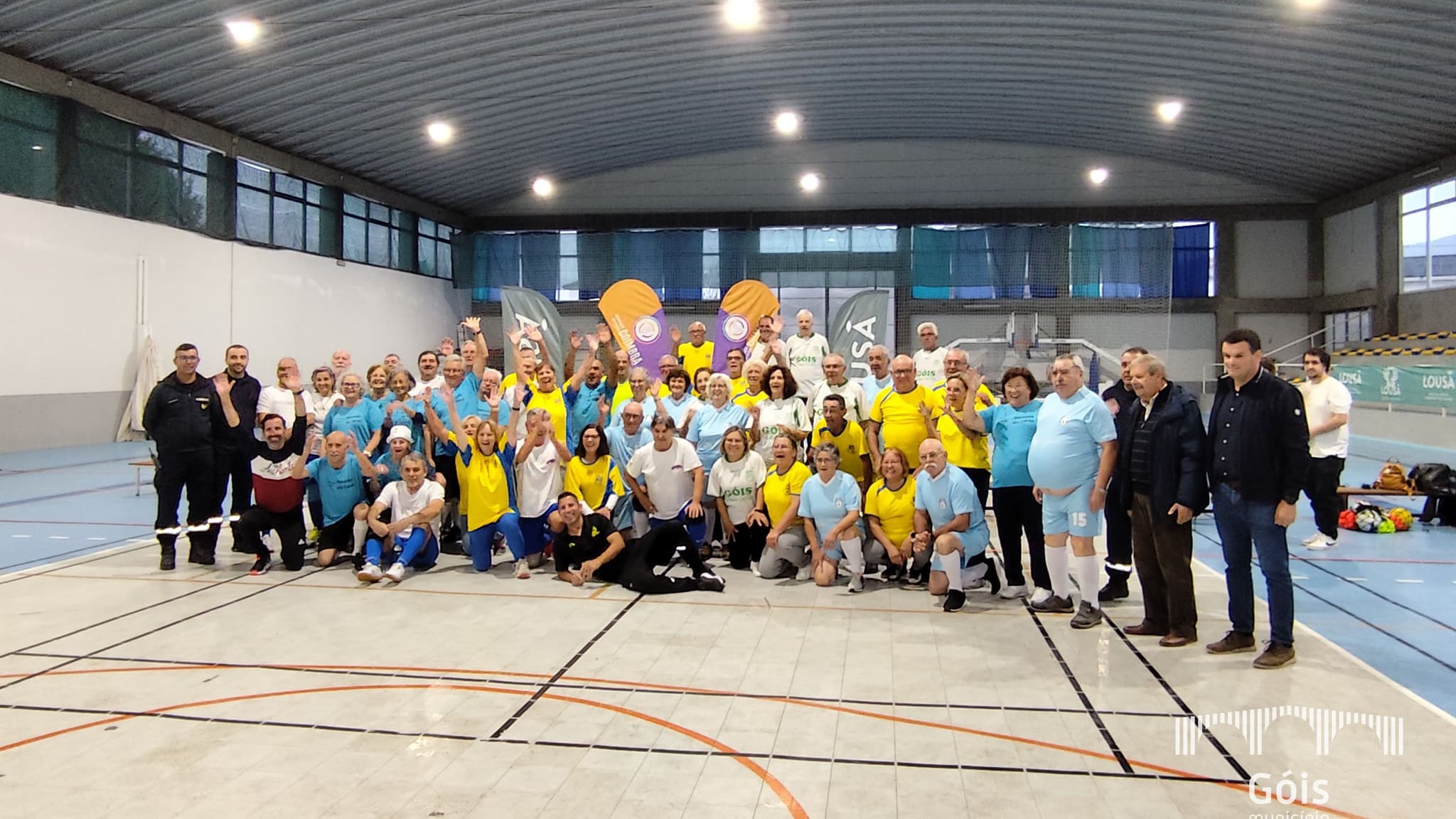 Atletas de Walking Football de Góis @CM Góis 