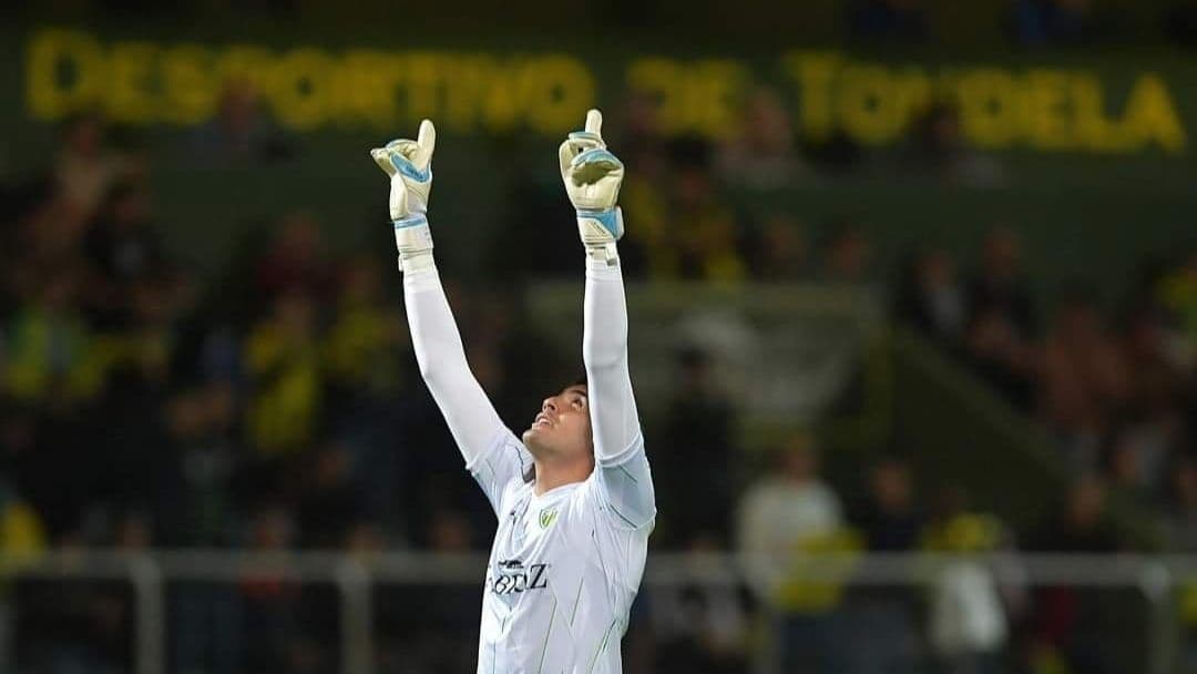 Bernardo, guarda-redes do CD Tondela @Liga Portugal 