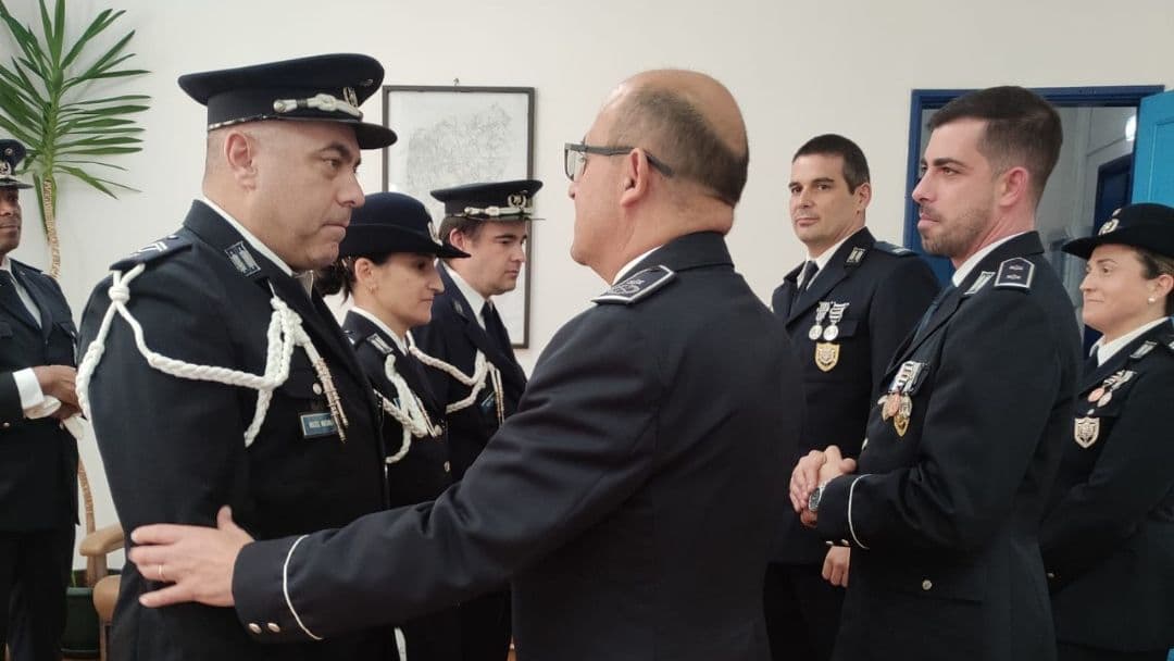 Foram agraciados nove polícias e uma assistente técnico na sede da Divisão Policial de Espinho @PSP