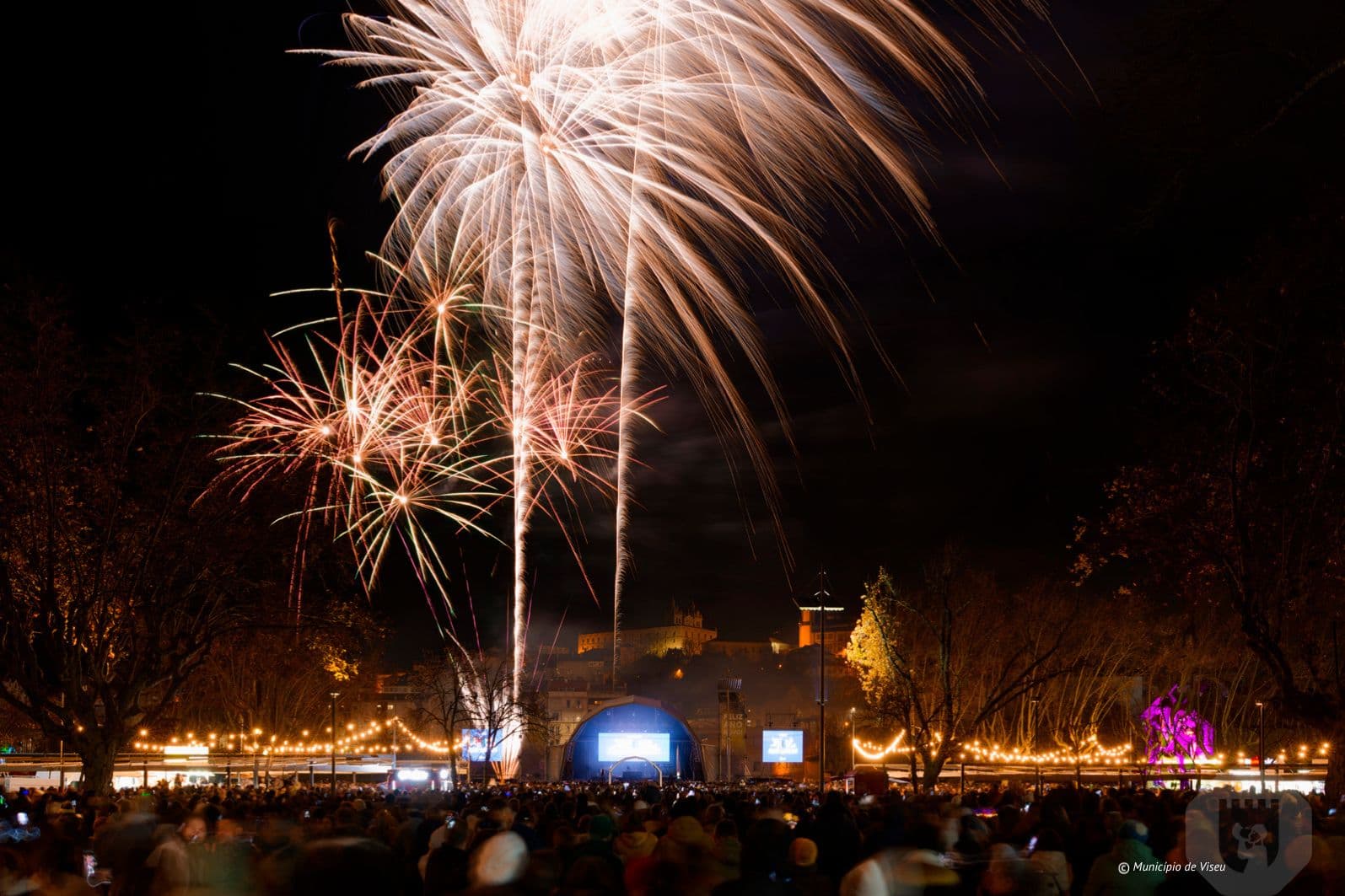 Passagem de ano Viseu ©CMV