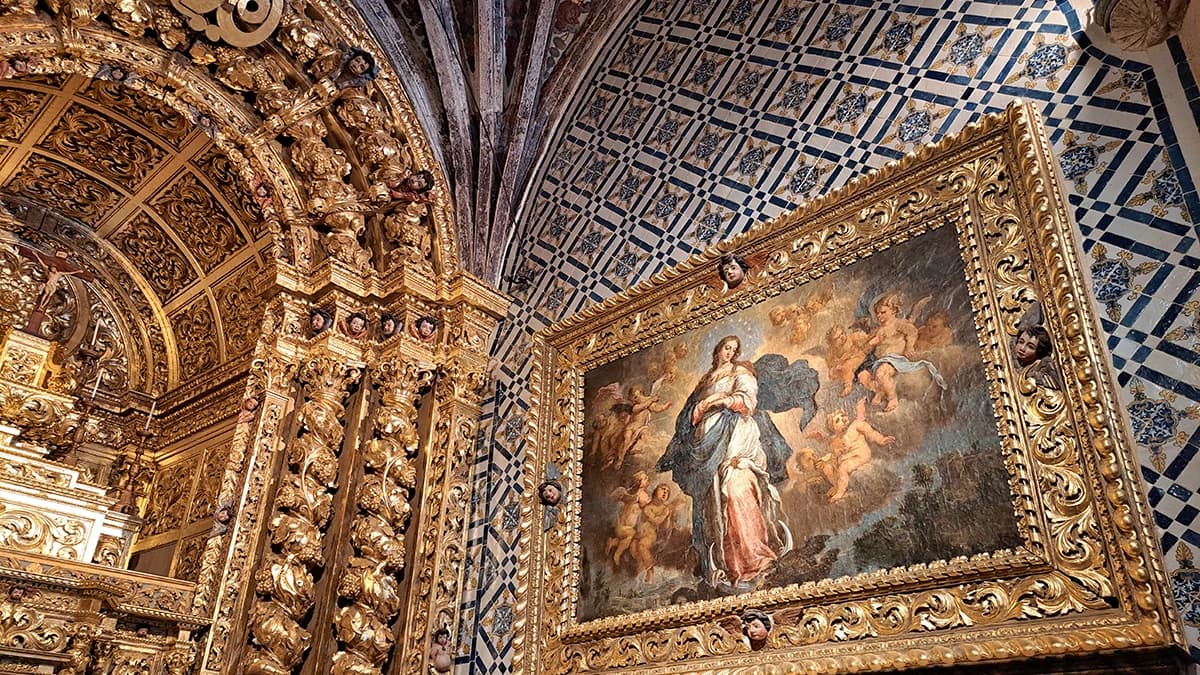 Interior da Igreja Matriz de Tancos @CM Vila Nova da Barquinha 
