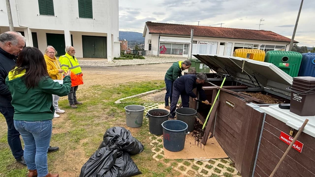 Compostagem no concelho da Mealhada @CM Mealhada 