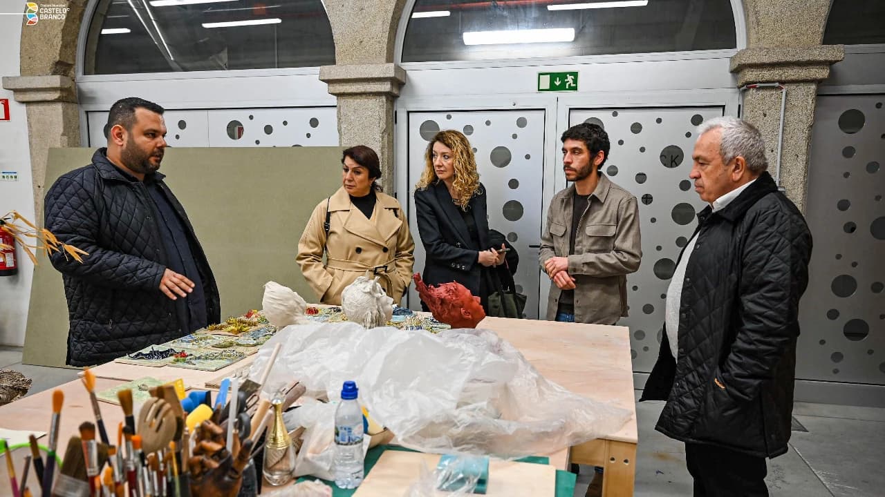 Visita à Fábrica da Criatividade @CM Castelo Branco 