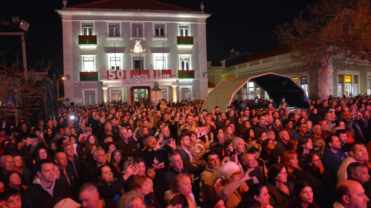Comemorações do 25 de Abril @CM Marinha Grande 