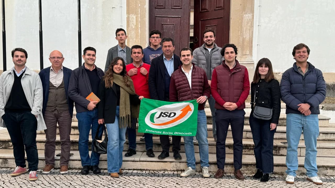Avelino Santos reúne com a JSD @PSD Condeixa 