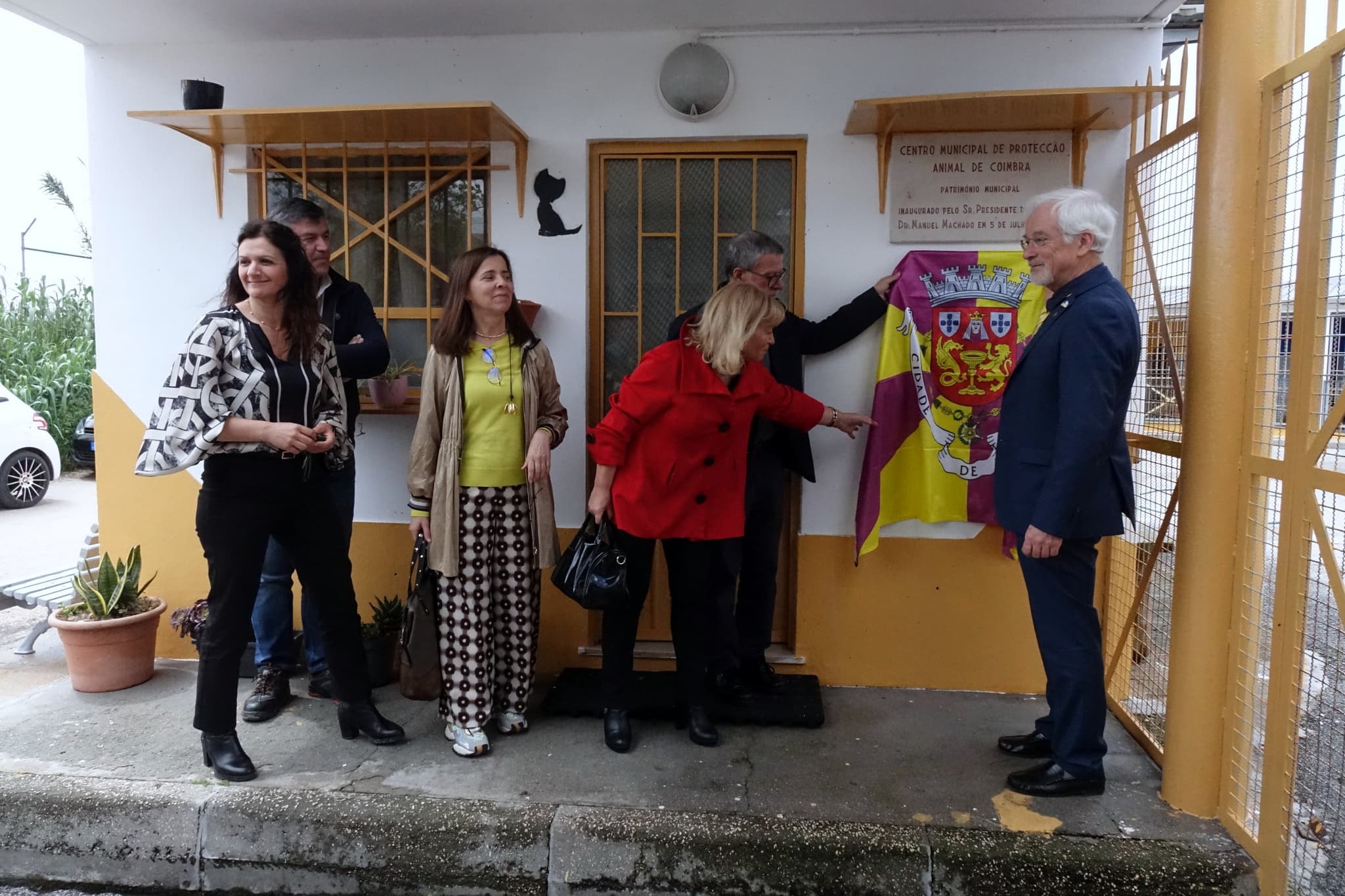 Inauguração da expansão do Canil Municipal @CM Coimbra 