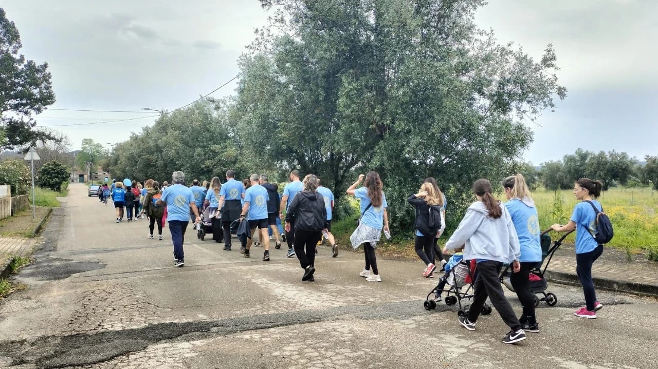 "Caminhada Azul" @CM Anadia