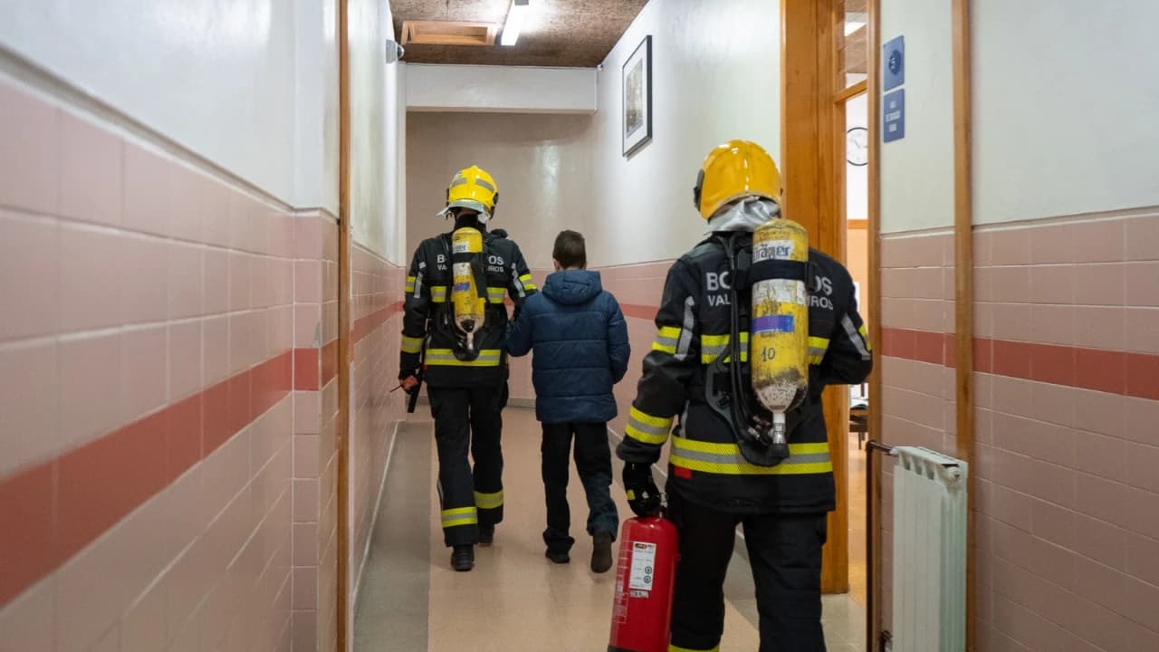 Simulacros nas escolas @CM Tondela 