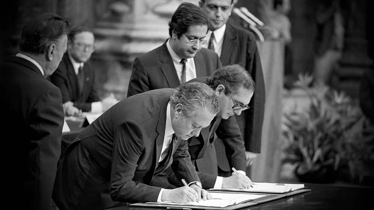 Assinatura adesão ©Ministério dos Negócios Estrangeiros