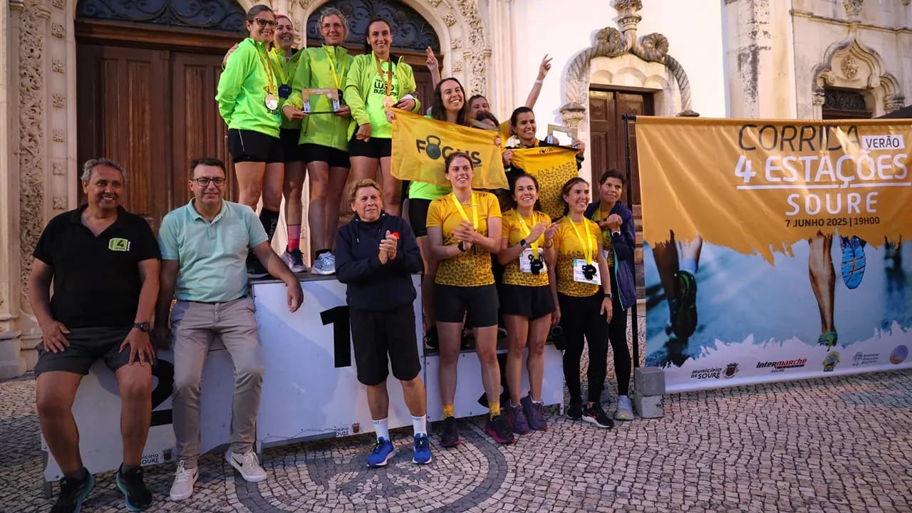 A campeã nacional Aurora Cunha foi a madrinha da prova @CM-Soure