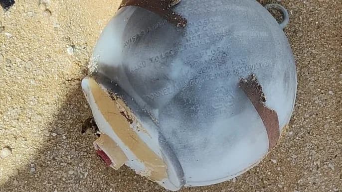 Engenho explosivo ©Marinha 