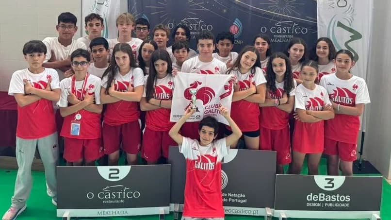 Equipa Natação Galitos ©CGA