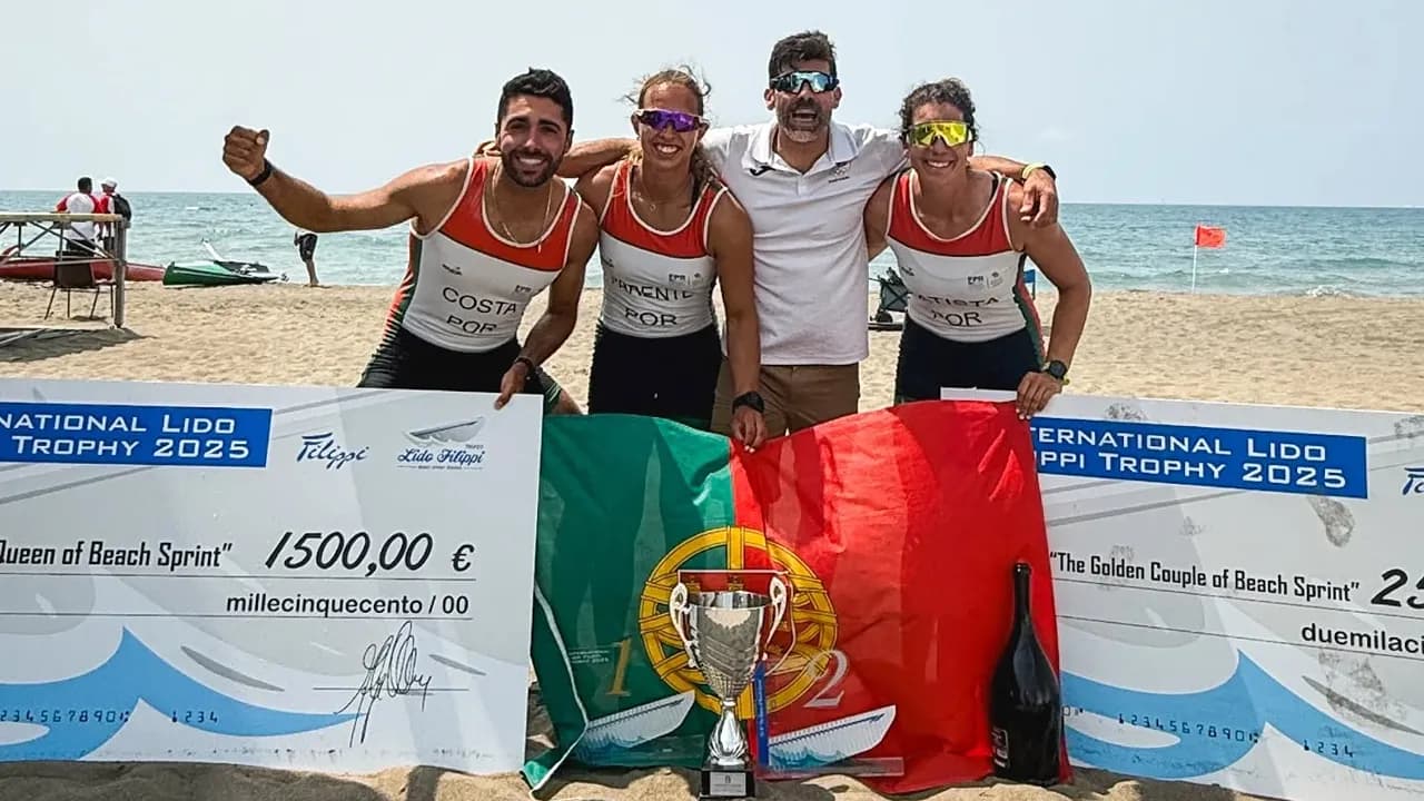 Troféu Filippi de Remo de Mar Equipa Nacional ©FPR