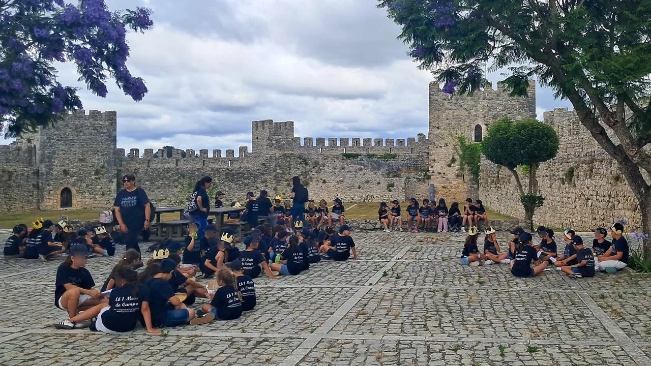 Visita dos alunos da EB de Meãs do Campo @CMMoV