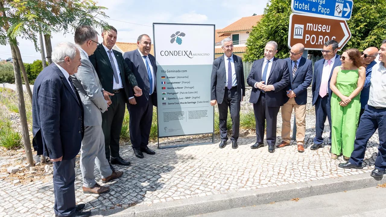 Município celebra 40 anos de geminação com Bretten e reforça ligação com Djemila @CM Condeixa-a-Nova 