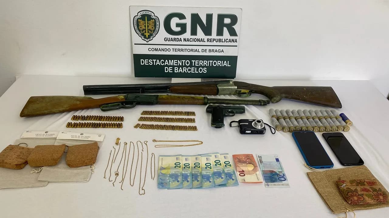 Apreensão ©GNR