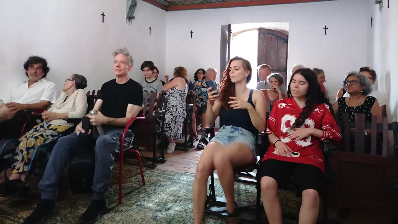 Projecção Capela de São José ©Cinéfilos de Poiares