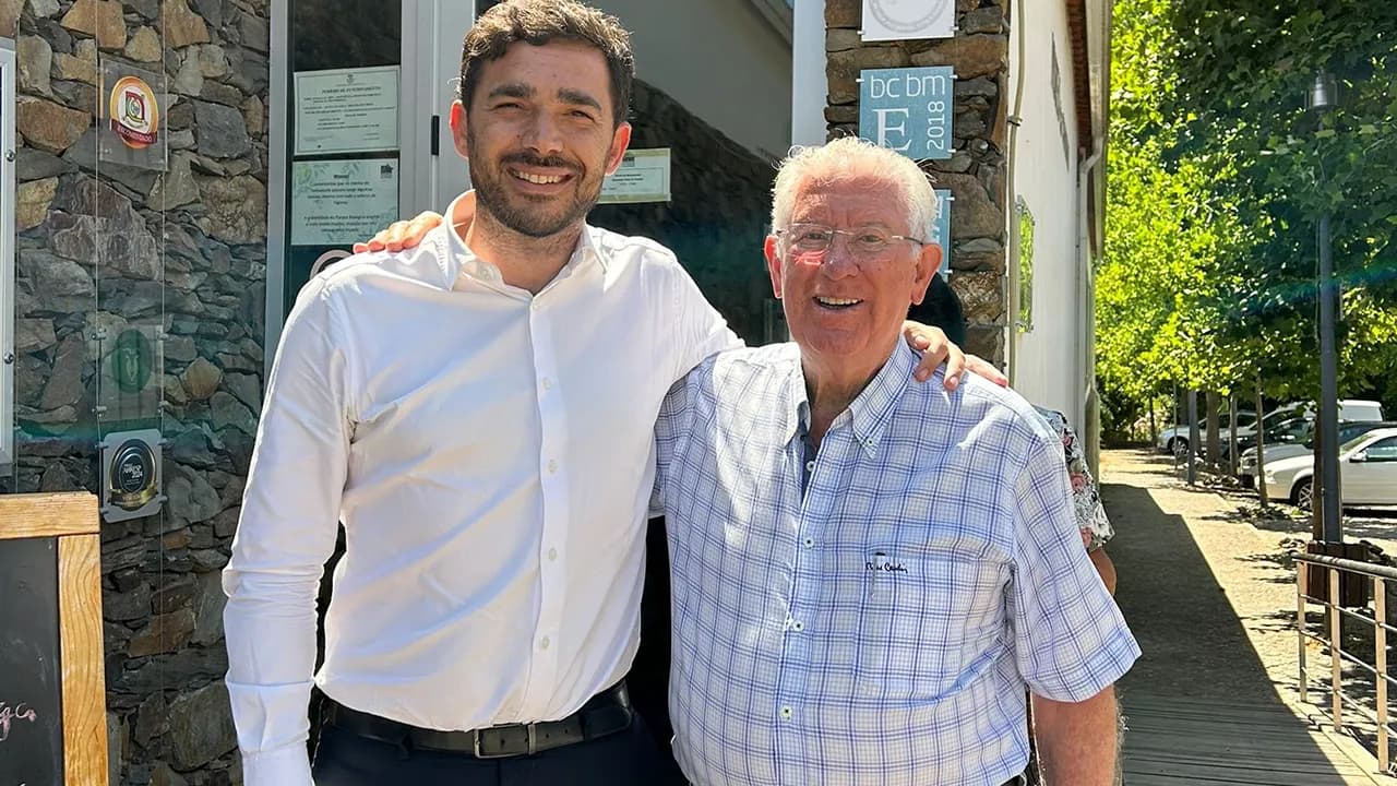 José Miguel Ramos Ferreira e Isidoro Correia da Silva ©PSD Miranda-do-Corvo