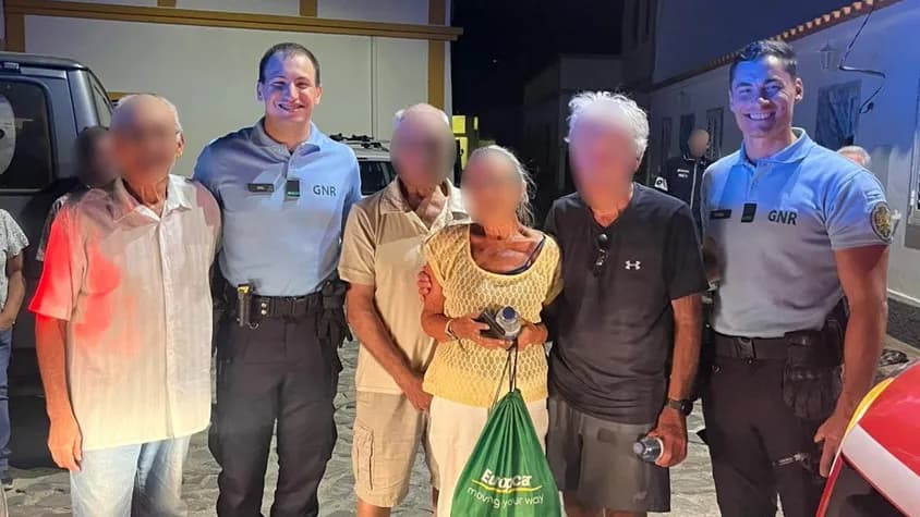 Idosos resgatados em Castro Marim @GNR
