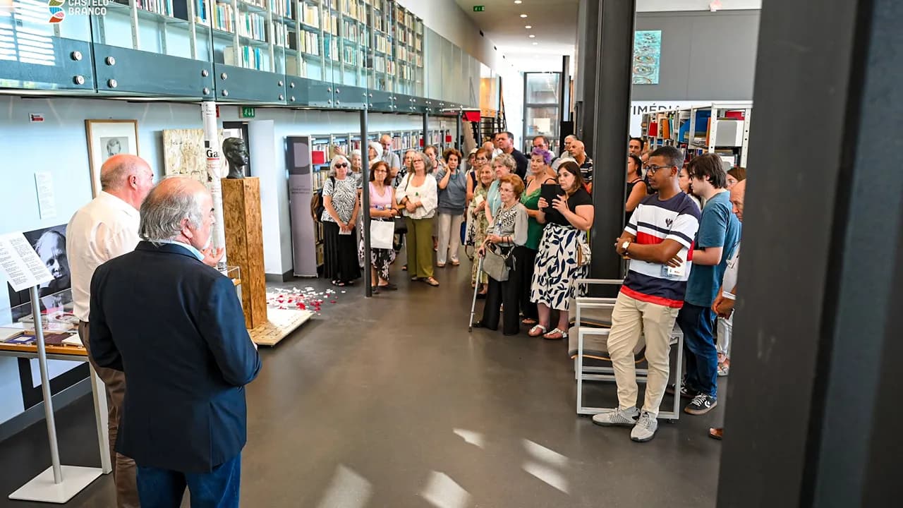 Novo espaço dedicado ao poeta Eugénio de Andrade @CM Castelo Branco 