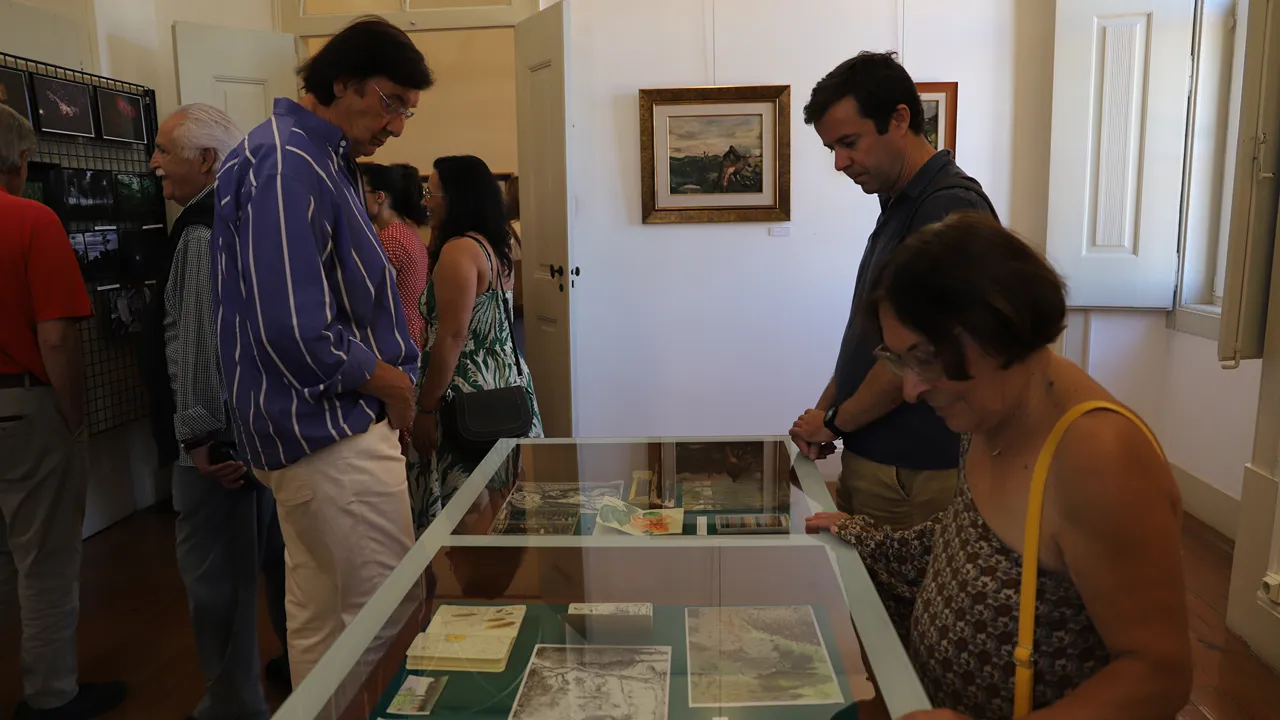 Exposição "Percursos de Floresta" @CM Marinha Grande 
