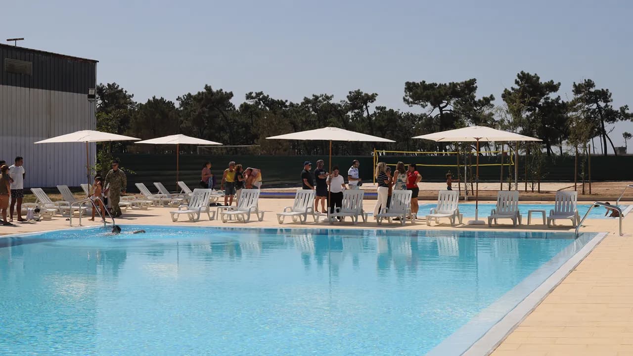 Inauguração piscinas de São Jacinto ©CMA