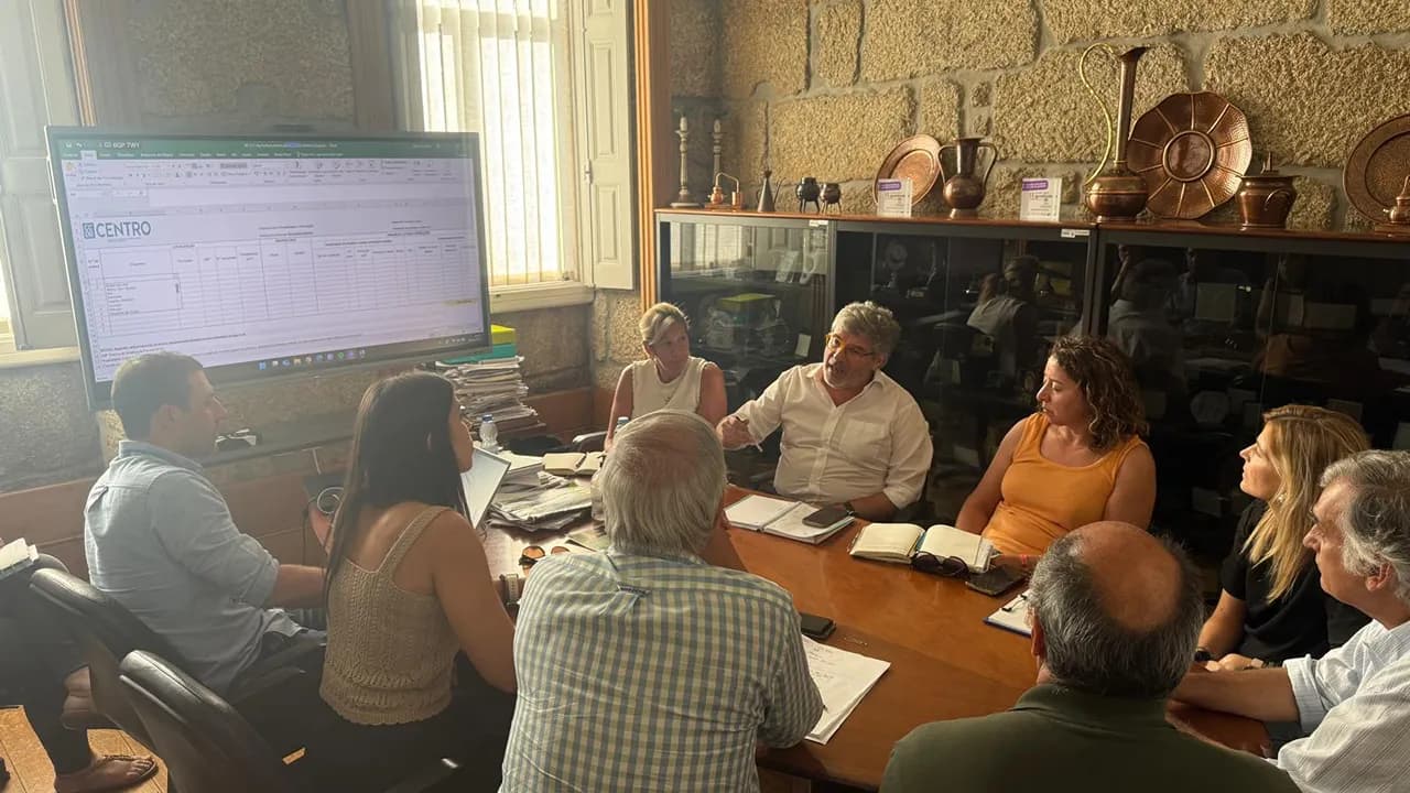 Reunião com a CCDR Centro @CM Oliveira do Hospital 