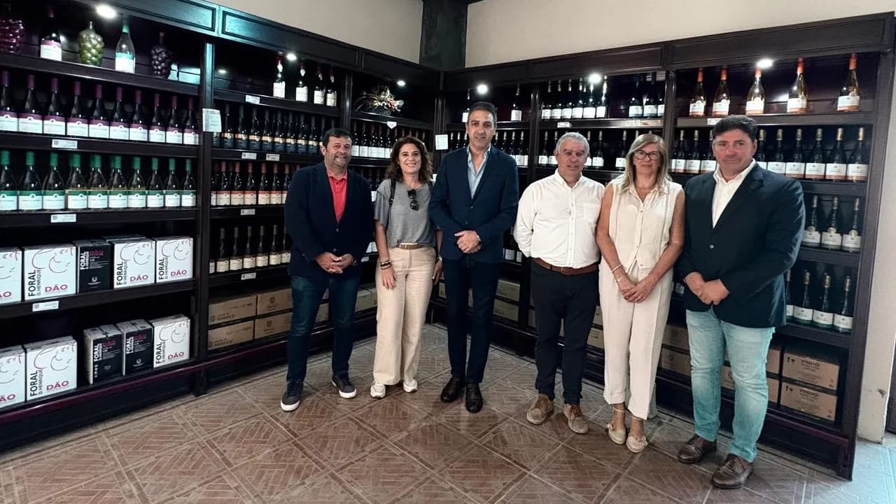 Visita da candidatura à Adega Cooperativa de Mangualde @Candidatura Mangualde Compromisso de Confiança