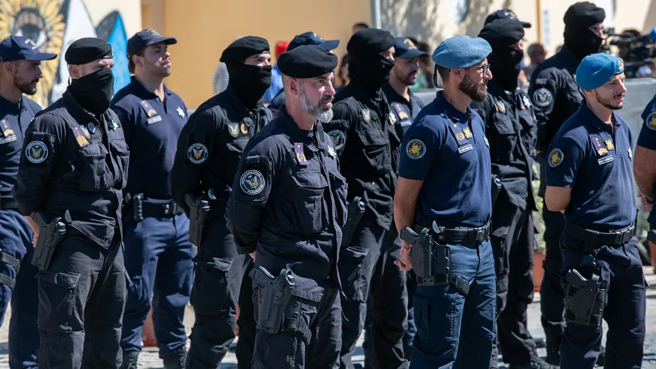 Cerimónia comemoração do Dia da Polícia Marítima ©Marinha