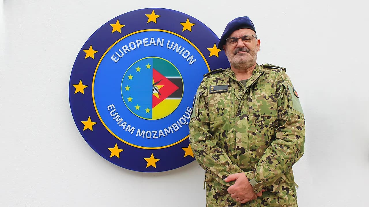 Novo responsável da missão @EUMAM MOZ - STRATCOM & PAO