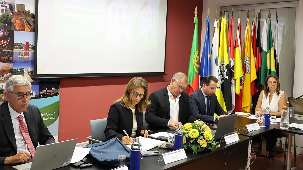 Reunião com secretária de estado da habitação @CIM Médio Tejo 
