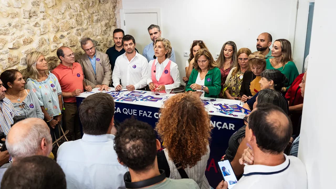 Inauguração da sede de campanha ©Coligação Avançar Coimbra