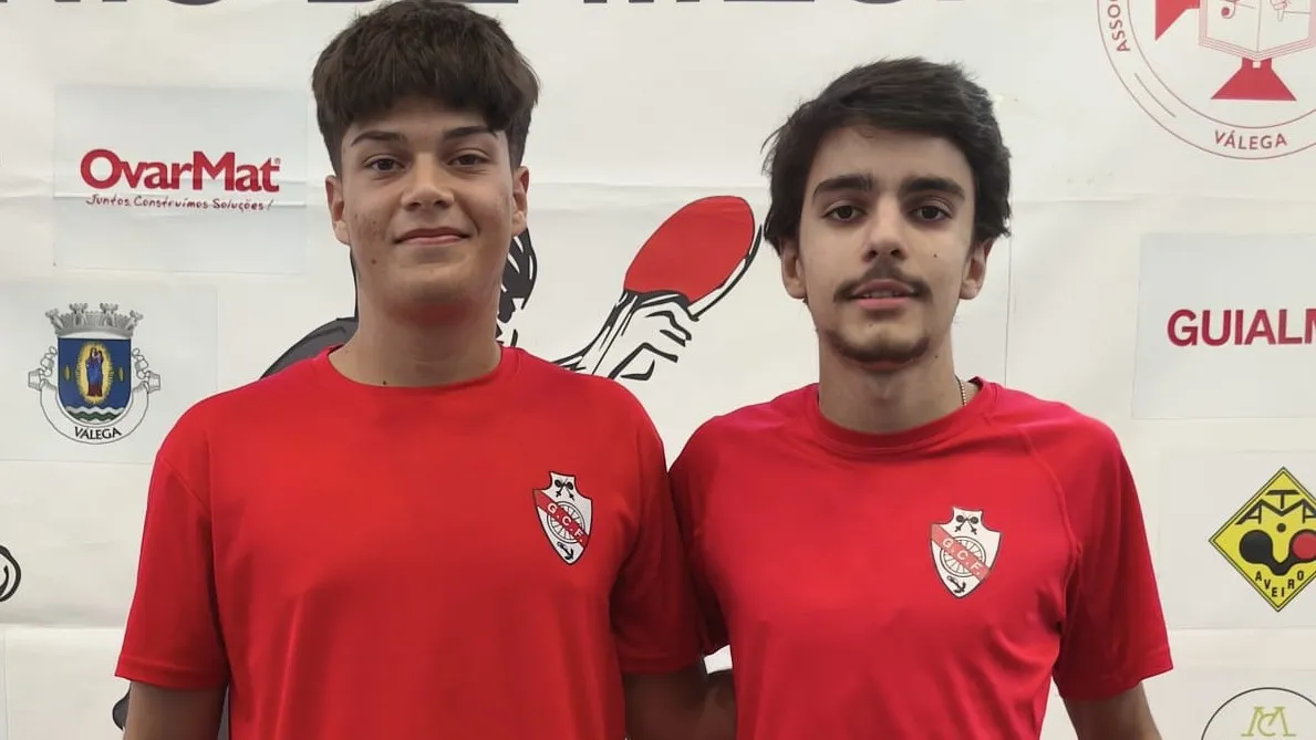 Atletas de ténis de mesa do Ginásio na competição @Ginásio Figueirense