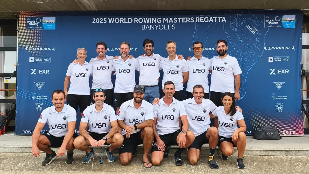 Académica de Coimbra participou no World Rowing Masters 2025 @AAC