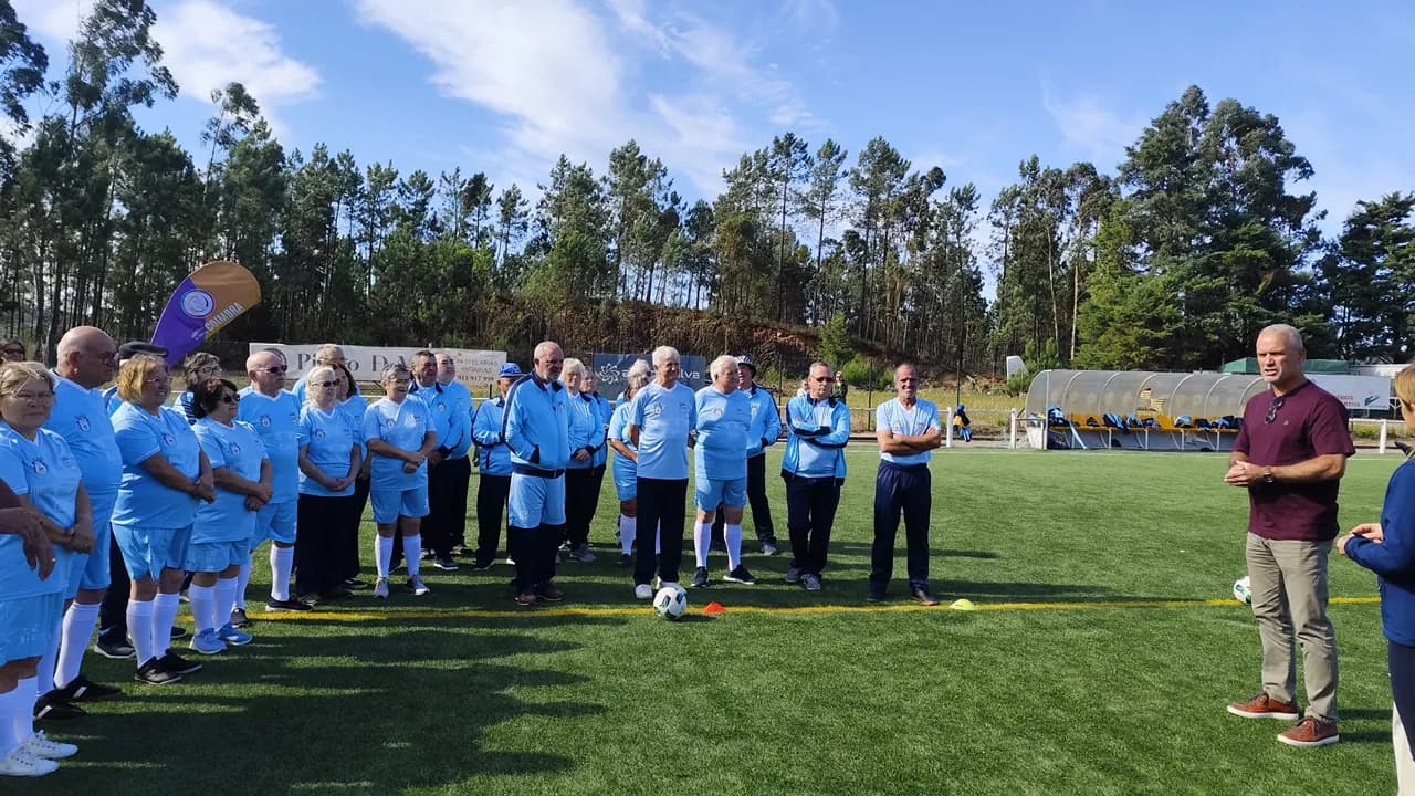 Ação de promoção de Walking Football @CM Góis 