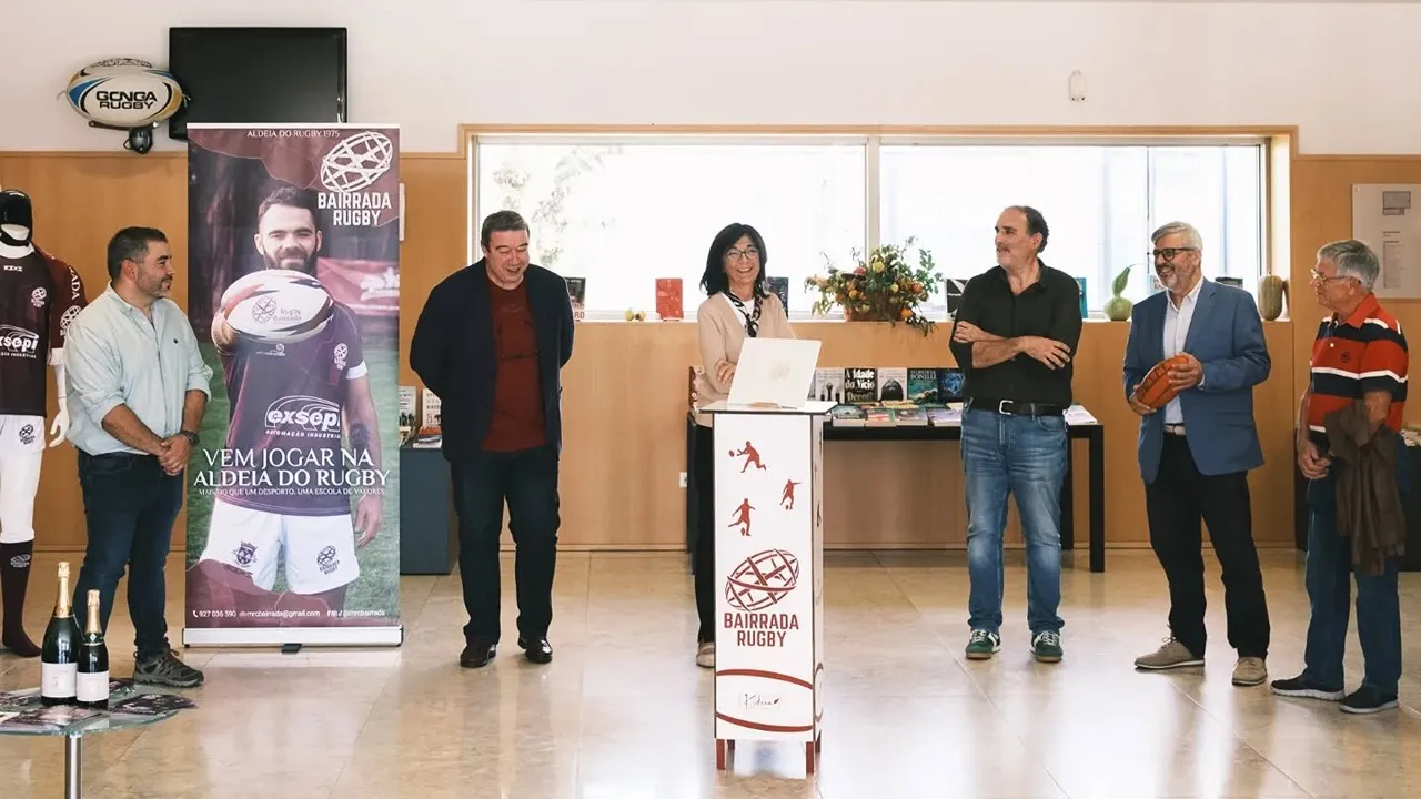 Exposição comemorativa dos 50 anos da prática de rugby na Moita @CM Anadia