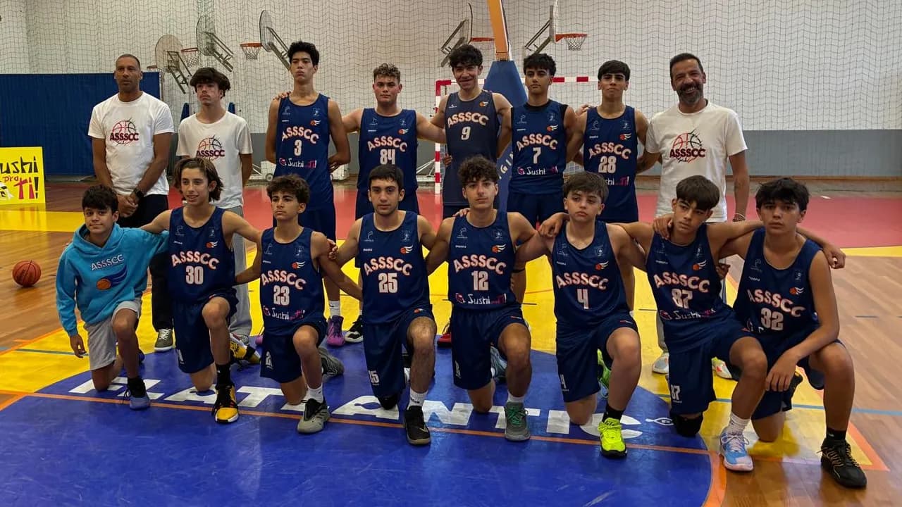 Equipa sub 16 de Basquetebol - 2025 ©ASSSCC