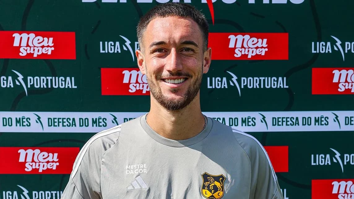 Dylan Collard, do L. Lourosa FC @Liga Portugal