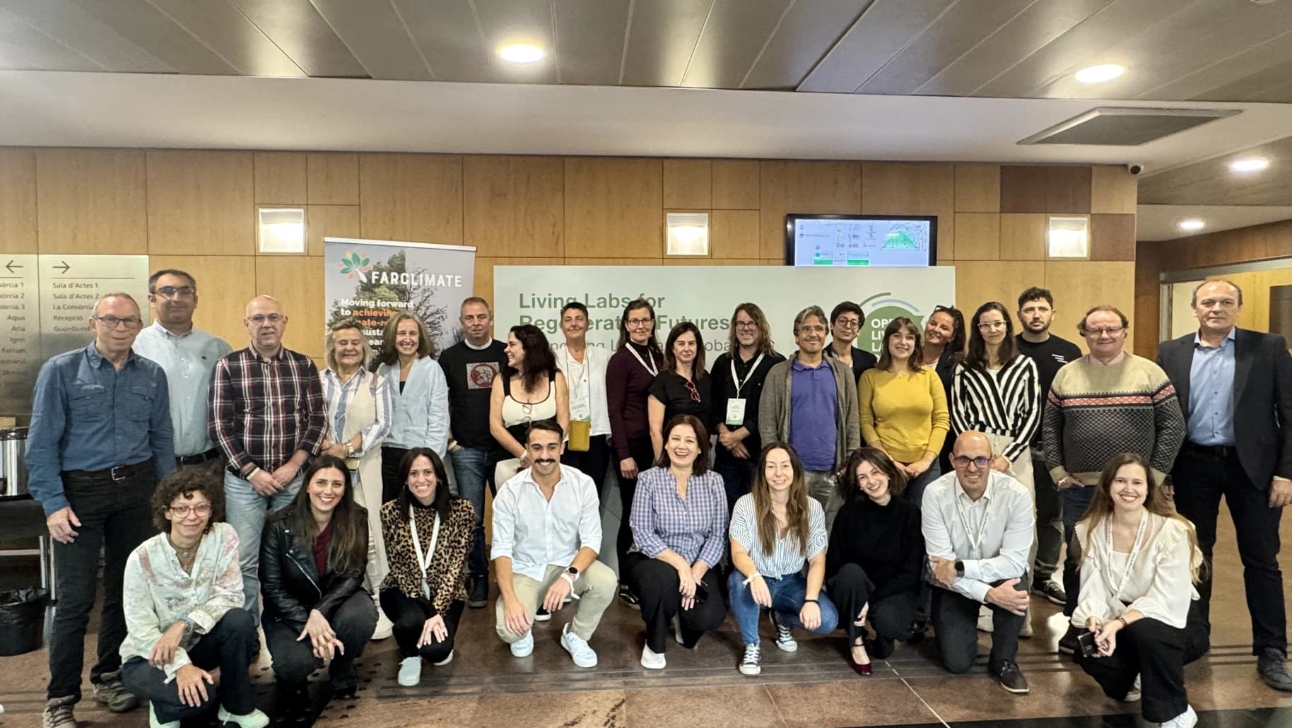 Formação internacional do projeto europeu FARCLIMATE @CM Fundão 