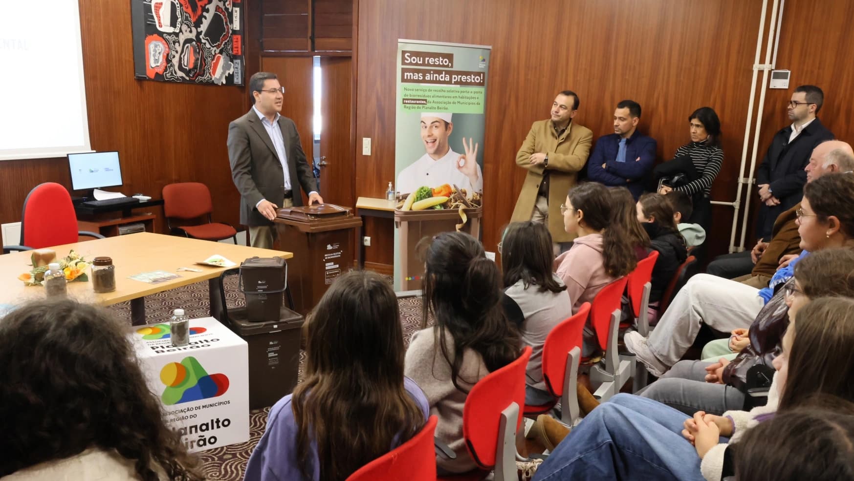 Apresentação do serviço de recolha seletiva de biorresíduos @CM Vouzela